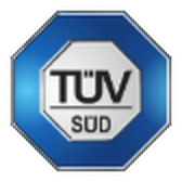 TÜV SÜD certification badge